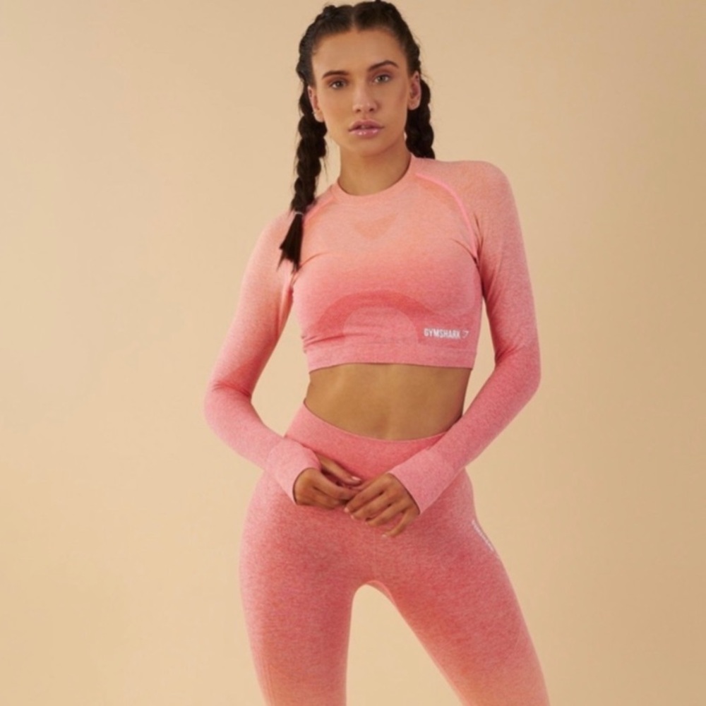 RESERVED ombré bundle top and leggings